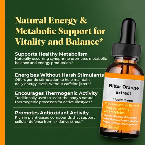 Non-GMO Bitter Orange Liquid Extract GMP certification