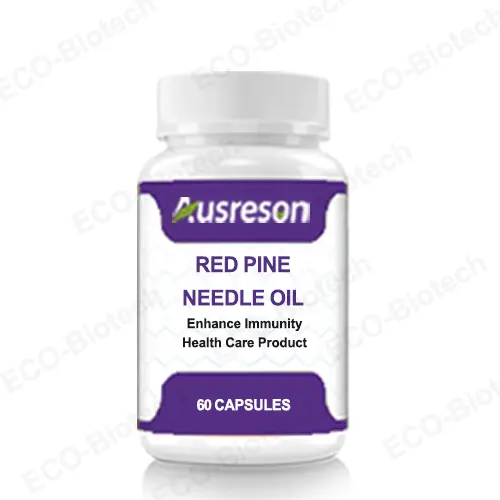 Red Pine Needle Oil capsules Standardized 8% α-Terpineol | OEM
