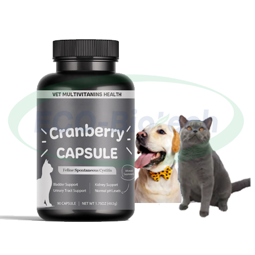 Pet Cranberry Health Stress Relief Capsules oem Manufacturer