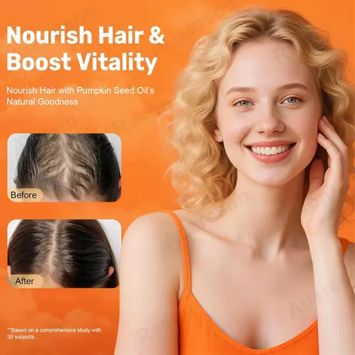 Pumpkin Oil softgels Supports Hair, Urinary, Bladder & Prostate Health