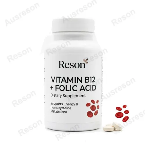 Vitamin B12 + folic acid tablets Health Support | Private Label