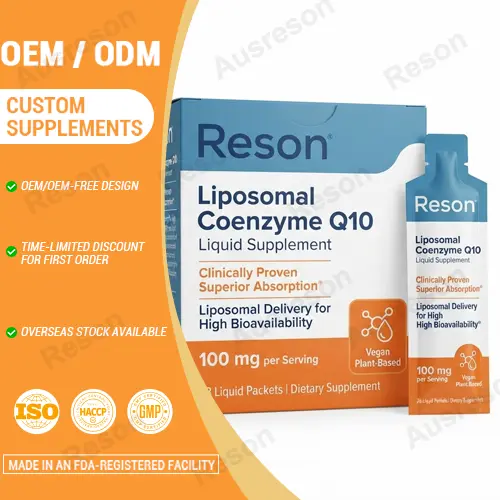 Liposomal Coenzyme Q10 liquid drops bulk wholesale