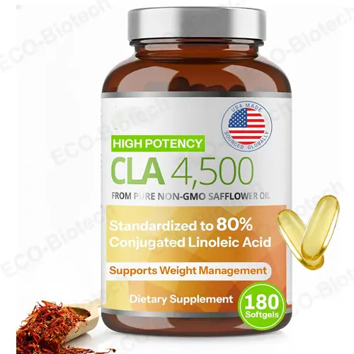 Conjugated Linoleic Acid with Safflower Oil softgels OEM Manufacturer