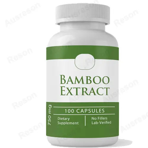 Bamboo Extract Capsules pills GMP certification | Reson