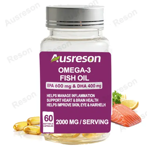 Omega-3 Fish Oil softgels High EPA & DHA | Reson