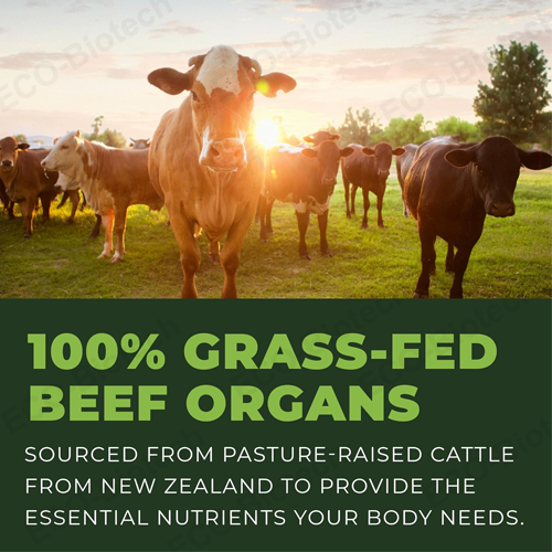 100% Beef Organ capsules | Liver, Heart, Kidney | Reson
