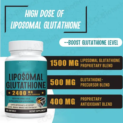 Liposomal Glutathione capsules for Brain, Immune System