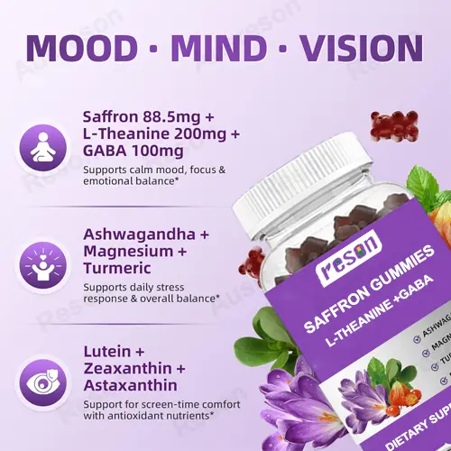 Saffron Gummies Natural appetite suppressant | Reson