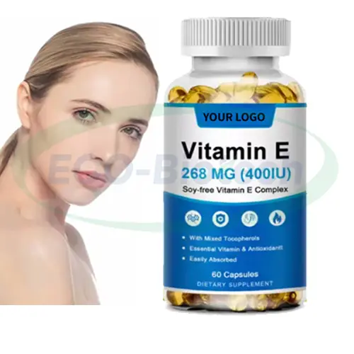 Vitamin E Softgels for Antioxidant & Skin Health | oem Manufacturer
