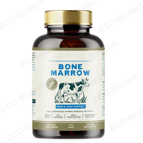 Grass Fed Beef Bone Marrow capsules supplier