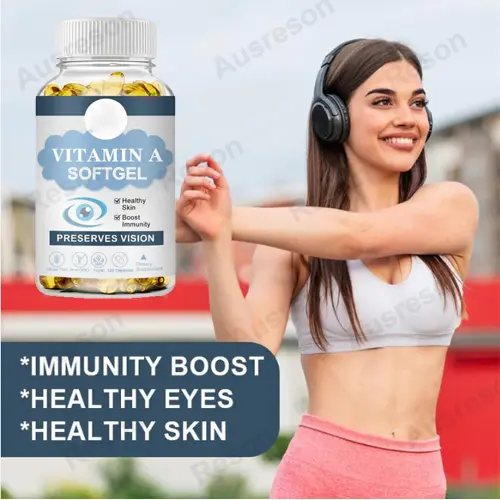 High absorption Vitamin A softgels for skin