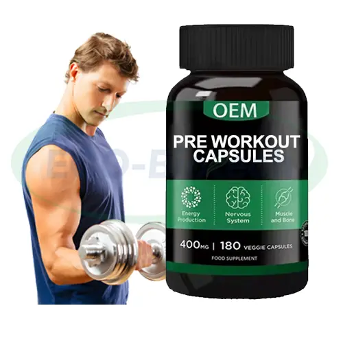 sugar-free Pre Workout Capsules OEM Manufacturer