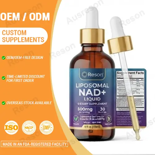 Liposomal NAD+ liquid drops private label Manufacturer