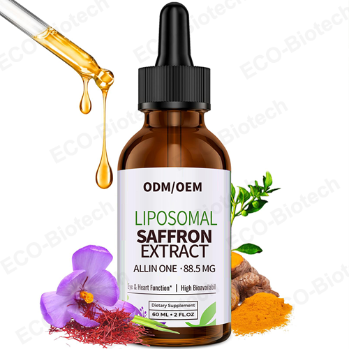 Fast-absorbing Saffron extract liquid drops oem supplier