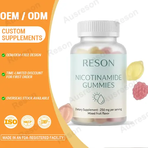 Nicotinamide gummies Vitamin B3 & Skin Glow | OEM supplier