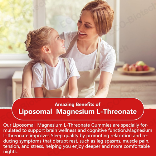 Liposomal Magnesium l-Threonate gummies | GMP factory | Reson