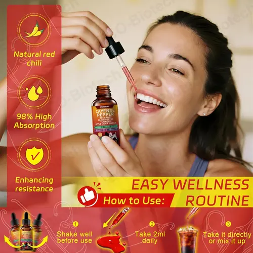 Cayenne Pepper Drops for metabolism boost | Reson