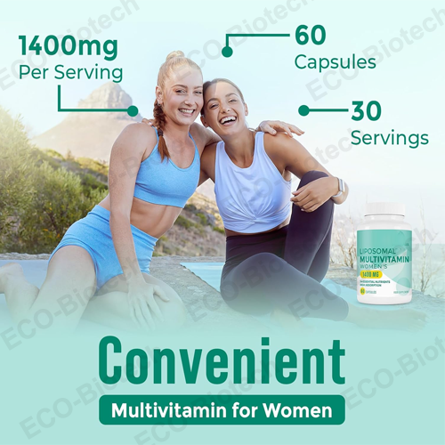 Multivitamin capsules with Liposomal manufacturer GMP