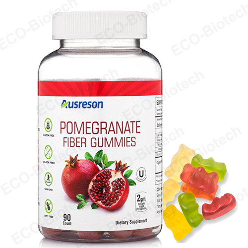 Pomegranate fiber gummies | gut health supplement | Reson