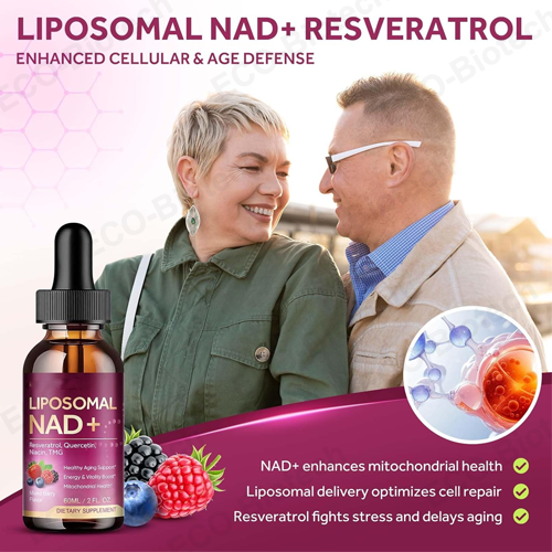 Liposomal NAD+ drops supplement oem Manufacturing