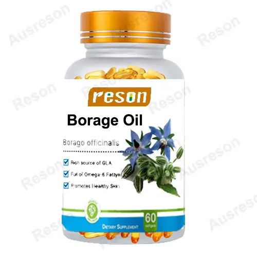 wholesale price Borage Oil softgels for skin | Reson