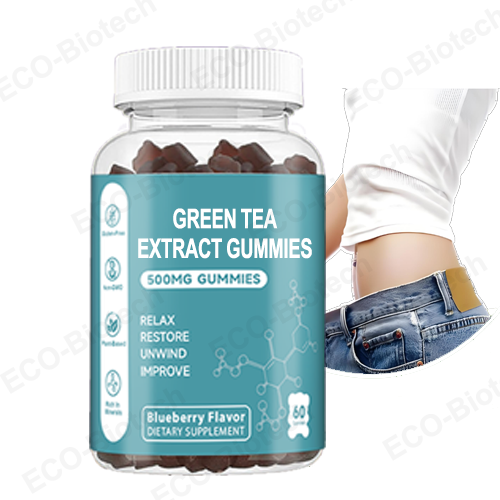 green tea extract Gummies with EGCG feor weight loss supplier