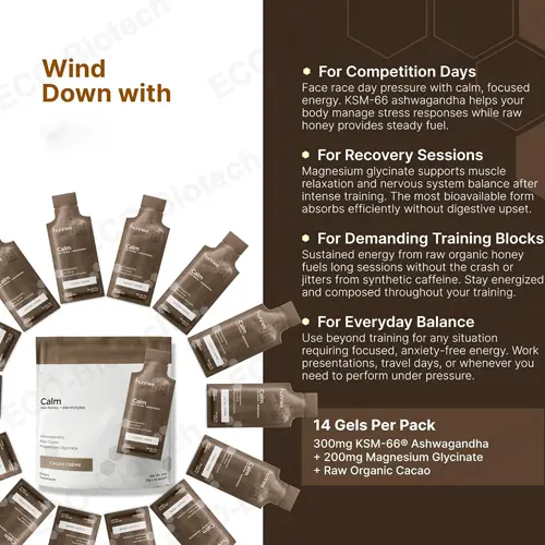 Calm Honey Electrolyte Gel | The Natural Energy for Endurance Athletes