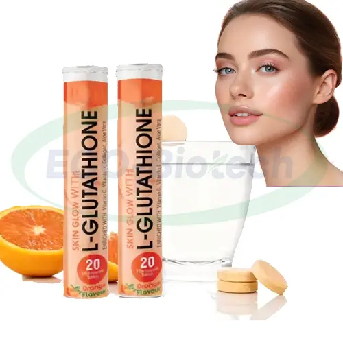 L-glutathione Effervescent Tablets for skin brightening Manufacturer