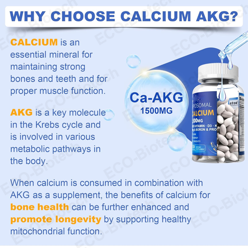 Liposomal Calcium AKG softgels | Bone, Muscle Health | Reson