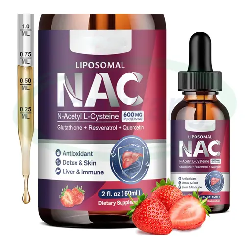 Liposomal N-Acetyl L-Cysteine NAC liquid Drops OEM Manufacturer