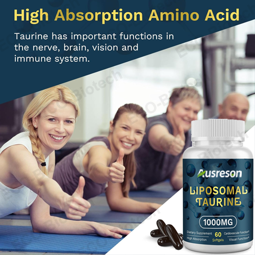 vegan liposomal taurine softgels supplement wholesale