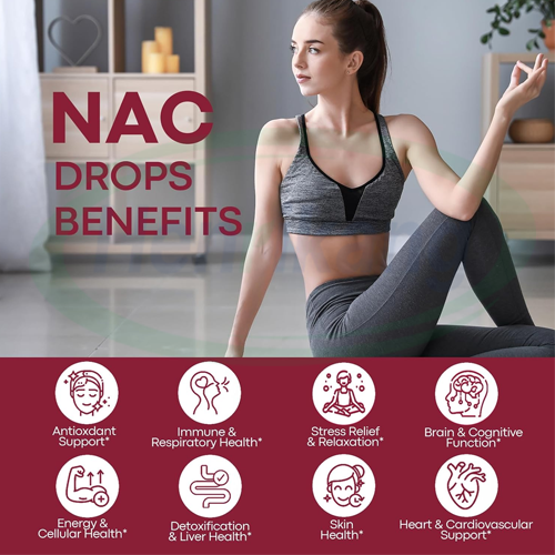 Liposomal N-Acetyl L-Cysteine NAC Drops Liver Health | Ausreson