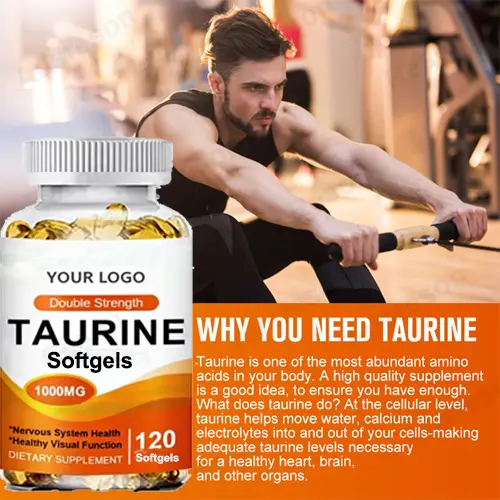 High-Absorption Taurine softgels for longevity | Reson
