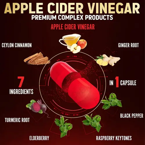 Apple Cider Vinegar Capsules for blood sugar support | Reson