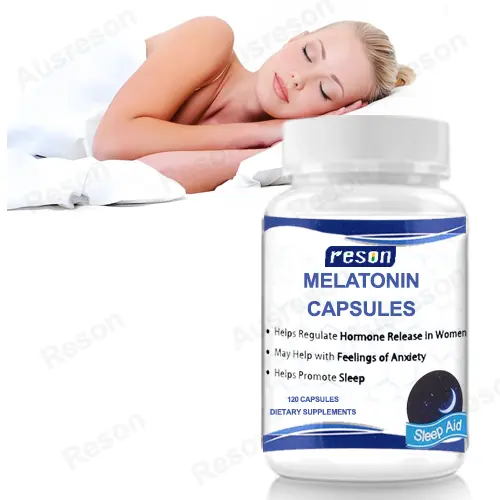 3mg Melatonin capsules Sleep Aid & Jet Lag Support | Reson