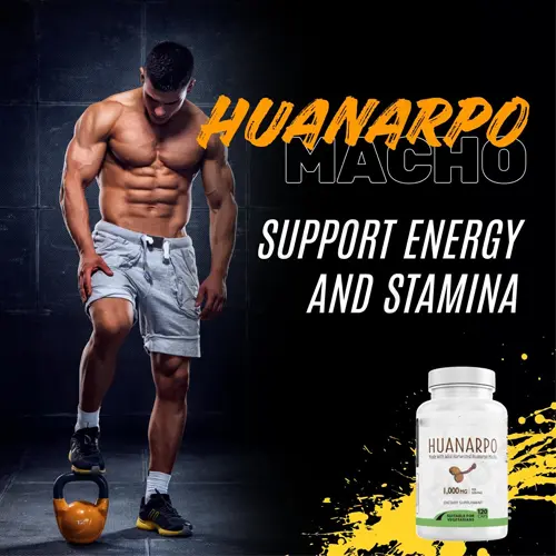 Huanarpo Macho Capsules | Natural testosterone support | Reson