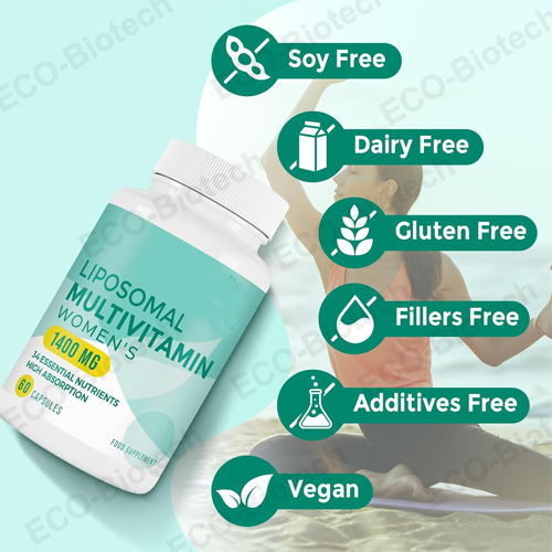 Multivitamin capsules with Liposomal manufacturer GMP
