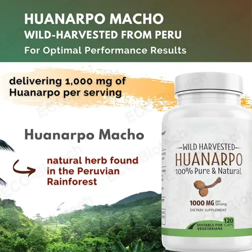 Huanarpo Macho Capsules | Natural testosterone support | Reson