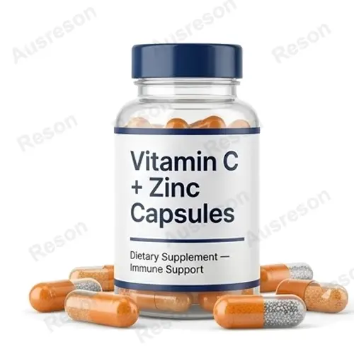 Manufacturer vitamin c & zinc capsules Immune support supplement
