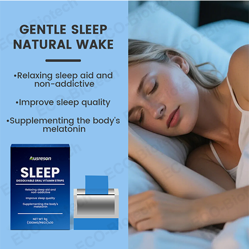 Natural Sleep Aid Strips | Melatonin & L-Theanine | Reson