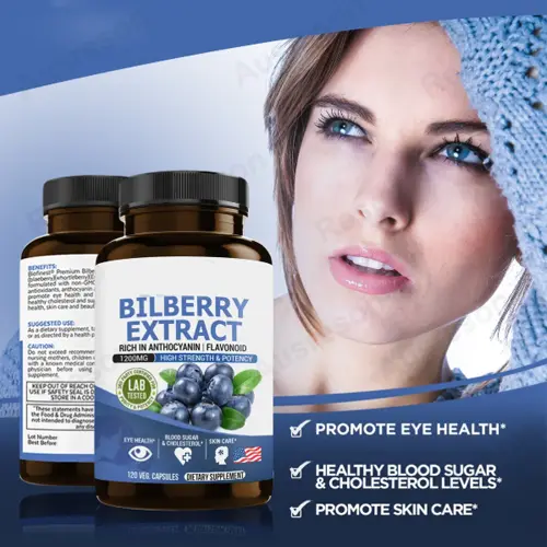 Bilberry Extract capsules Non-GMO eye support | Reson