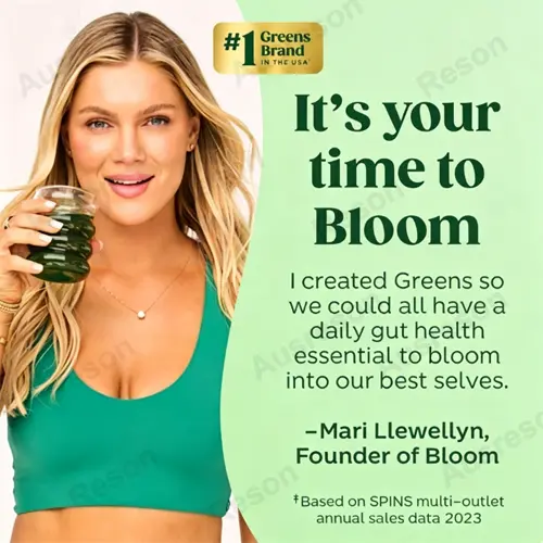 GMP Superfood Greens Powder with probiotics and enzymes | Reson