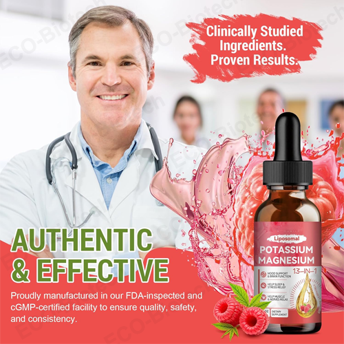 Liposomal Potassium Magnesium drops | Heart Health | Reson