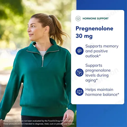 Pregnenolone capsules Non-GMO hormone support | Reson