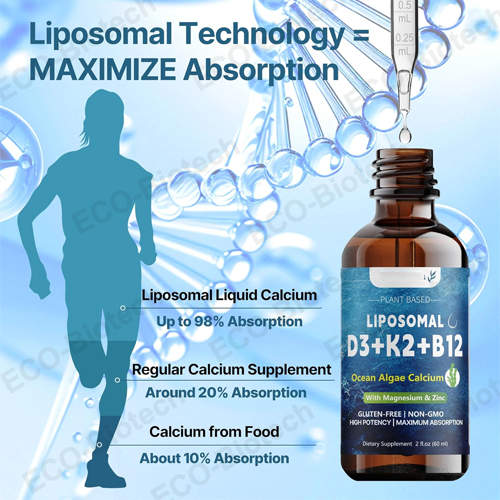 Liposomal Vitamin D3 K2 Calcium drops | Bone Health | Ausreson