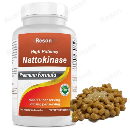 4000 fu Nattokinase capsules | GMP manufactured