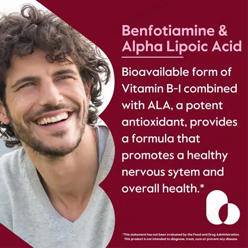 Vegan Benfotiamine & Alpha Lipoic Acid capsules | Reson