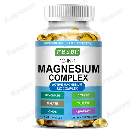 Non-GMO 12-in-1 Magnesium Complex Softgels