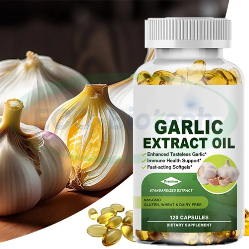 Garlic Oil Softgel capsule Manufacturer improve immune supplement