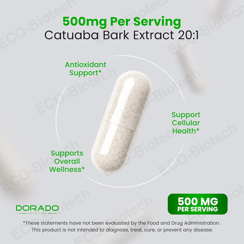 Catuaba Bark capsules For Men & Women | Reson